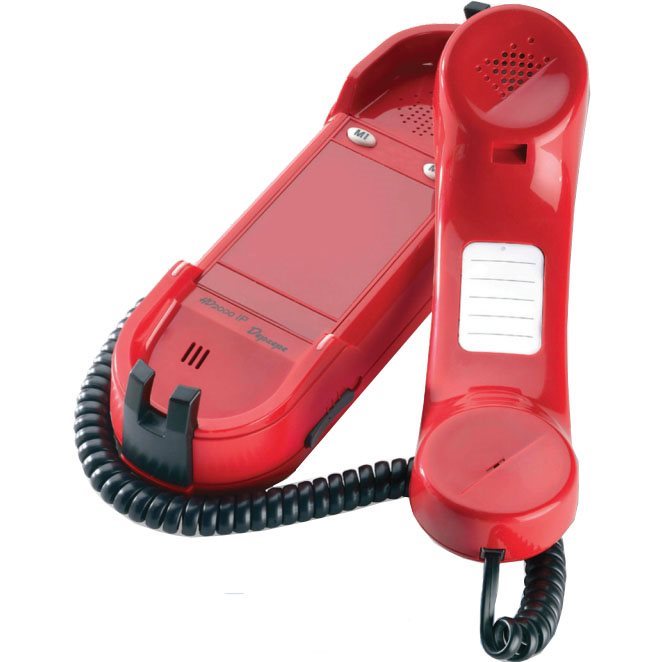   Téléphones SIP   Téléphone d'urgence SIP 2 touches rouge PAI40R