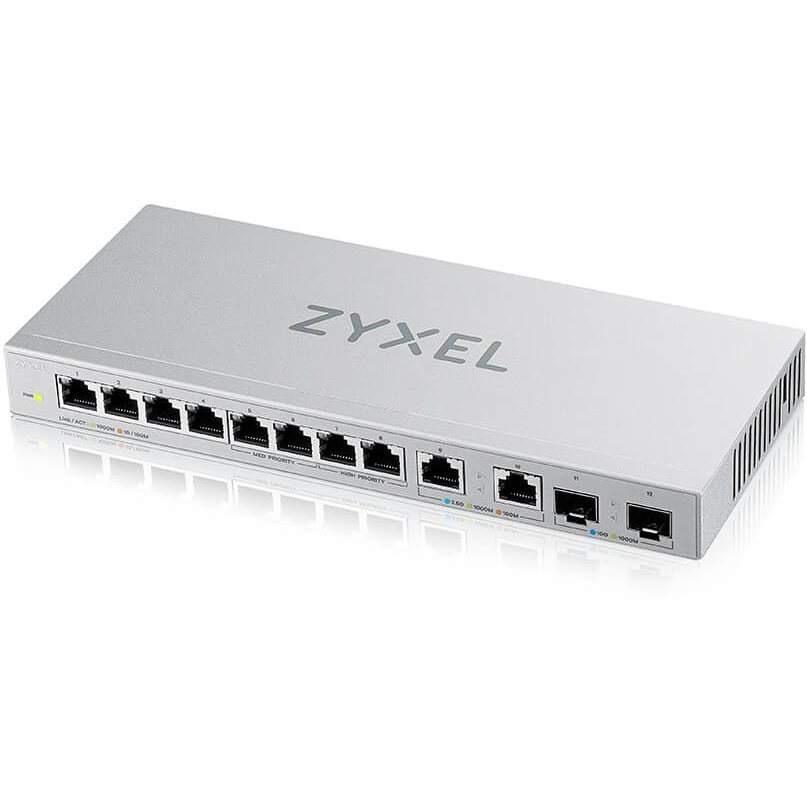  Switch ethernet Switch 8 ports Giga + 2 x 2,5 Giga + 2 x SFP+ XGS1010-12-ZZ0101F