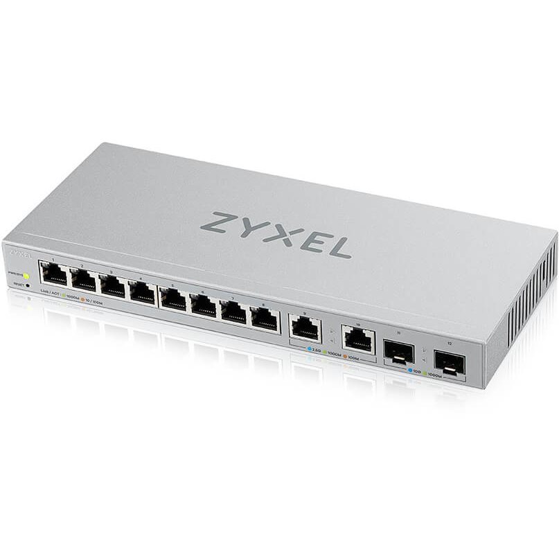 Switch ethernet Switch 8 ports Giga + 2 x 2,5 Giga + 2 x SFP+ XGS1210-12-ZZ0101F