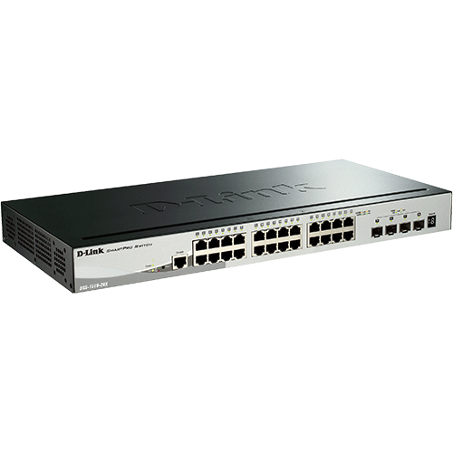 Switch 19 SMART Pro 24 Ports Giga + 4 SFP+ DGS-1510-28X
